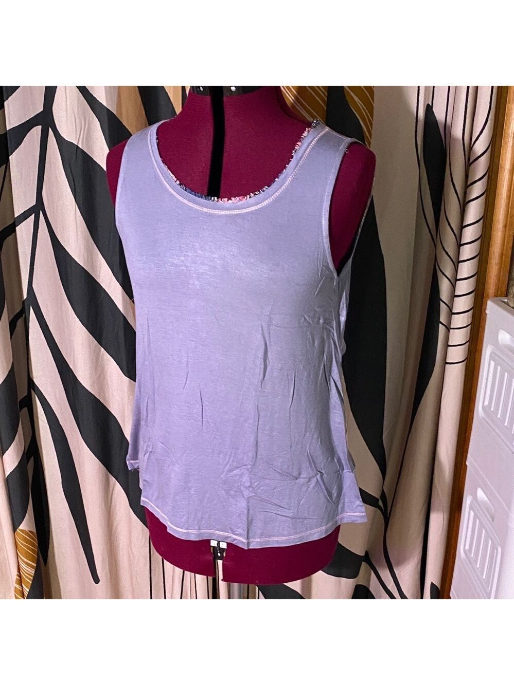 Hem & Thread blue Tank Top - Picture 3 of 7